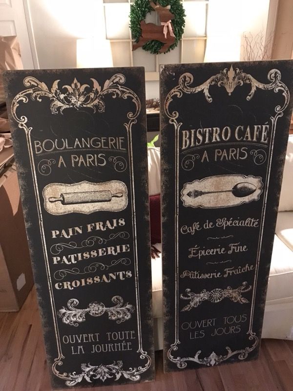 Decorative kitchen/dining room wall plaques