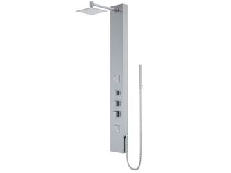 NEW! VIGO Rector Stainless Steel 8″ Waterfall Shower Panel System
