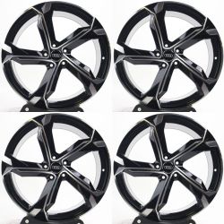 20" Audi A5 A6 A7 RS5 RS6 RS7 Q5 SQ5 Rims Wheels Set of 4 20x9 5x112