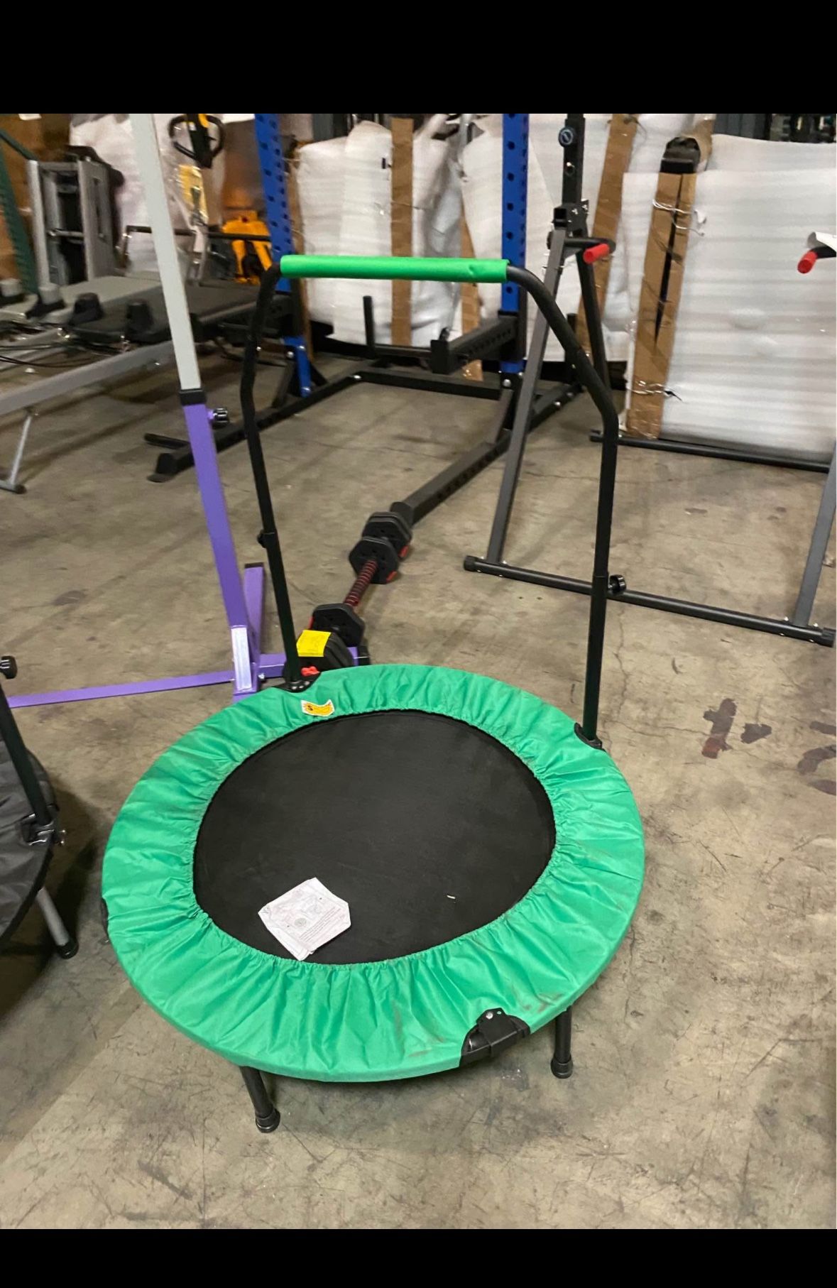 New 41" Mini Exercise Trampoline 330 Ibs Capacity