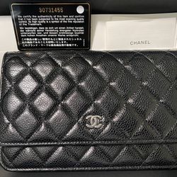 CHANEL CLASSIC WALLET ON CHAIN