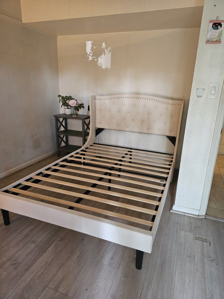 Bed Frame With Night Stand