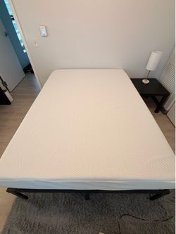 Bed Frame and Mattress (full)