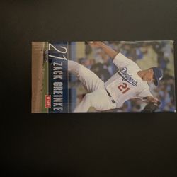 Dodgers Zack Greinke Bobblehead 