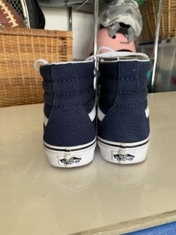 Vans Size 6(Dark Blue Only Worn Once Or Twice In Great Condition. Pick Up Or Deliver