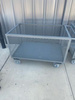 Heavy duty Welded rolling cart