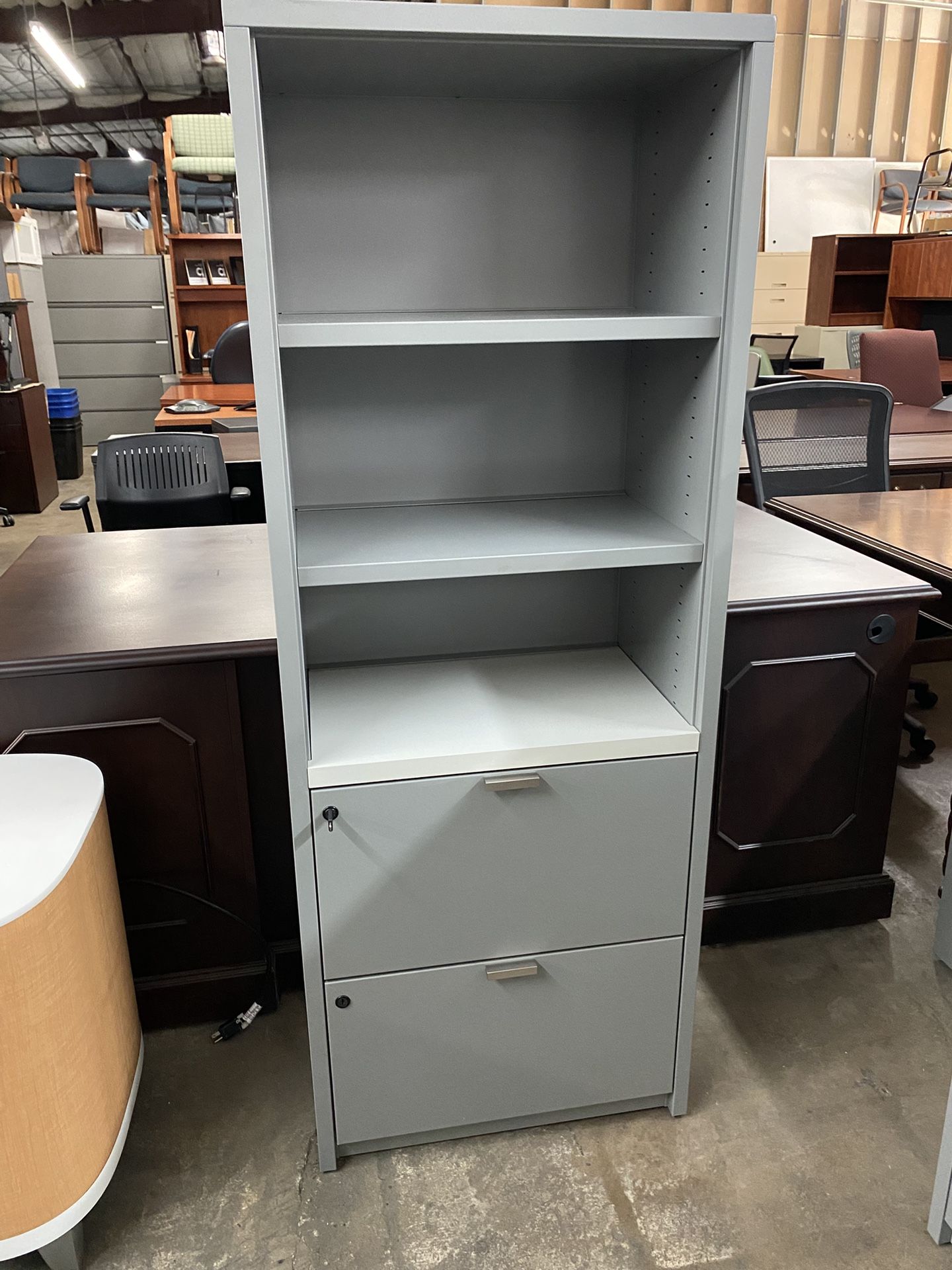 knoll combination cabinet 