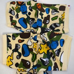 APE BAPE KAWS A.P.C. スウェット　BABY MILO XL BAPE × KAWS MILO Animal Kingdom zip hoodie A Bathing Ape