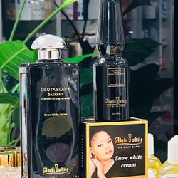 Abebi Snow White Lotion, Serum And Fav