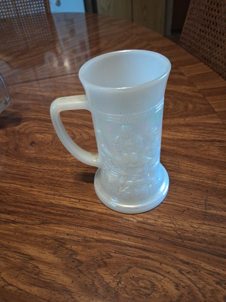 1950's Glass Beer Stein