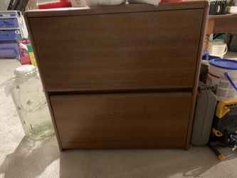 Wooden Filing Cabinet