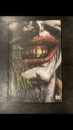 Joker book by Brian Azzarello