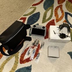 DJI Mini 3 Pro Fly More Vlogger Combo (DJI RC ) Drone 4k With 3 Batteries Bag