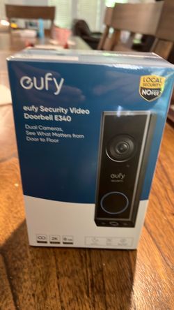 Eufy security video doorbell  E340