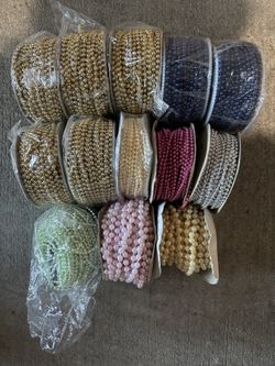 Plastic Beads On A String Craft Roll 