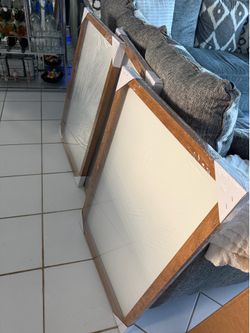 Set of 3 Framed Canvas Wall Art – New in Box