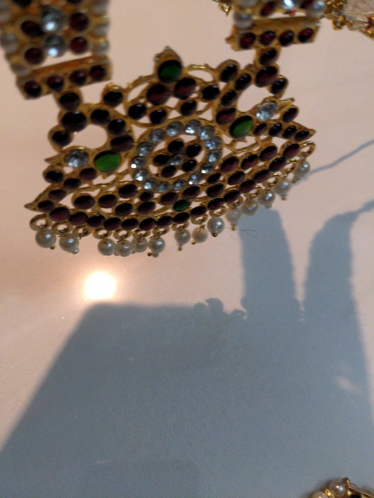 Indian Jewelry Marriage Bharatnatiyam Set