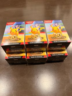 Pokemon 30th anniversary booster bundle