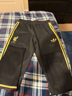 Adidas Liverpool FC LFSTLR Track Pants Carbon Gold Men's Size M
