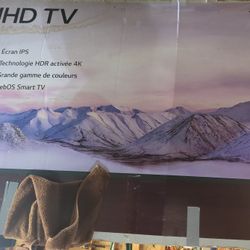 LG 75" Flat screen 75UK61