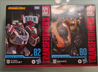 Transformers Bumblebee Studio Series Ratchet #82 / Brawn #80 (2-Pack)