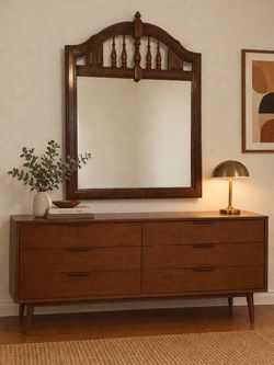 Mid century modern mirror