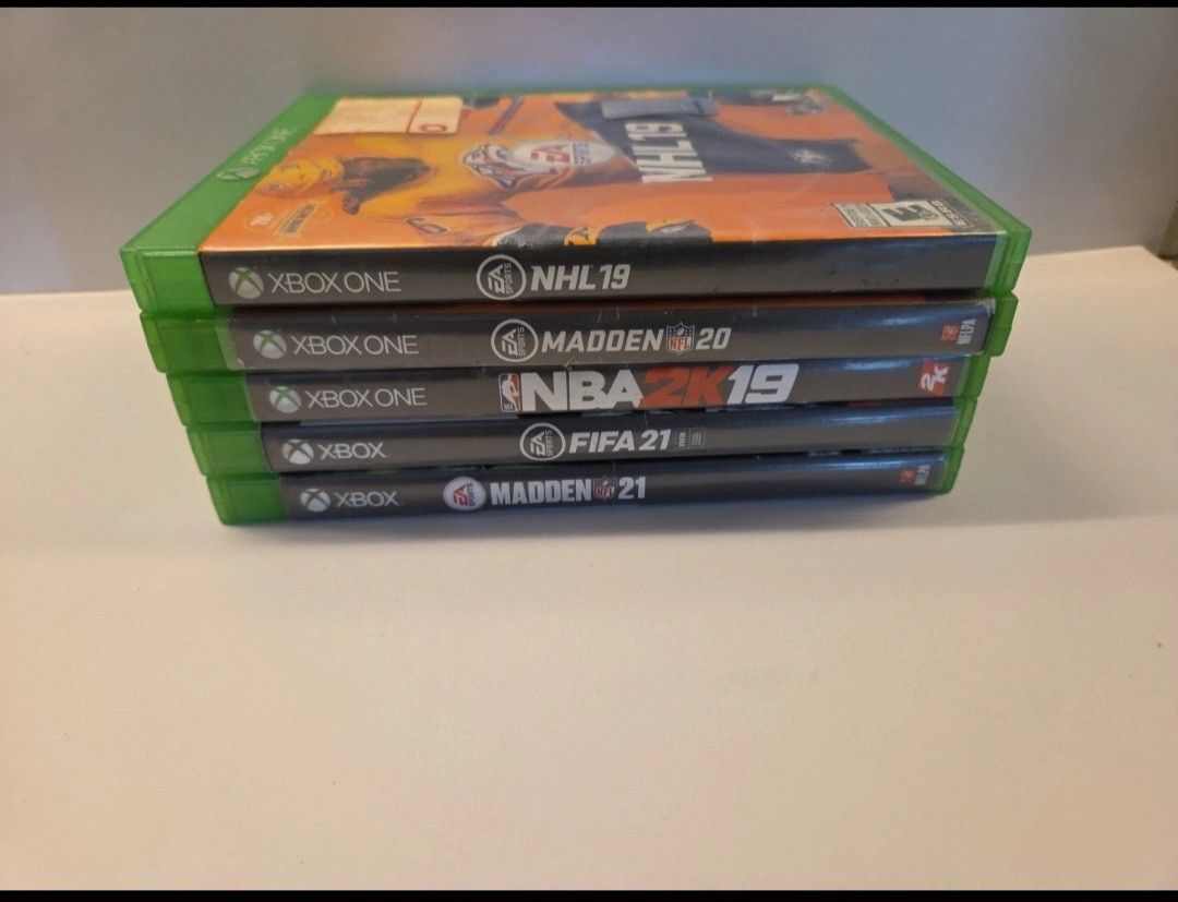 Xbox 1 Sports Games Lot Of 5