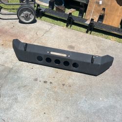 Custom bumper for a jeep 2017