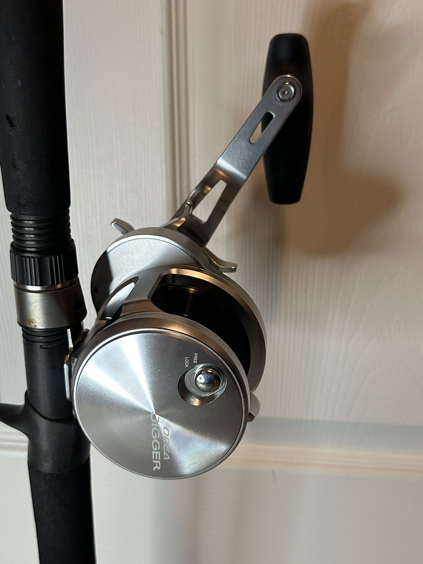 Brand New Shimano Ocean Jigger 4000HG Reel On Preowned Shimano Trevala Jigging Rod🎣