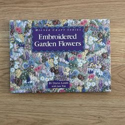 Embroidered Garden Flowers Book