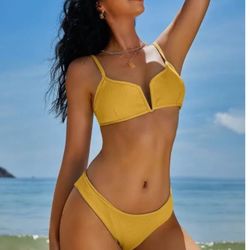 V-Wire Padded Bikini Set