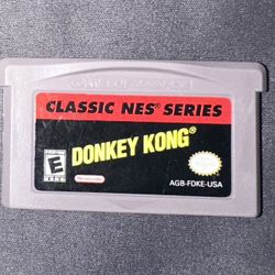 Nintendo Game Boy Advance Donkey Kong NES Series game