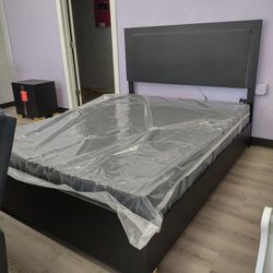 New Queen Bed Frame With LED Lights