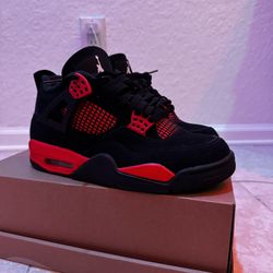 Jordan 4 Red Thunder