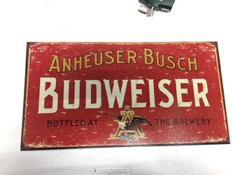Man cave beer sign