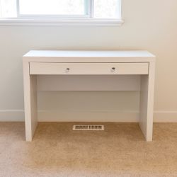 White Vanity/Office Desk