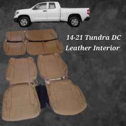  Tundra Katzkin Leather Interior Set