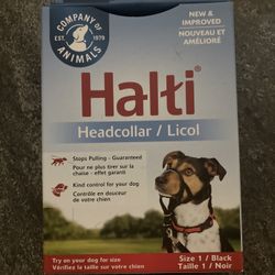 Brand New Halti Head Collar For Dogs - Open Box, Unused