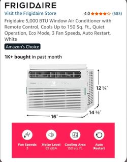 BRAND NEW IN BOX 5,000 BTU WINDOW AIR CONDITIONER