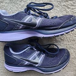 Nike Womans Air Zoom Pegasus 29 Running Shoes Navy/purple Size 7.5