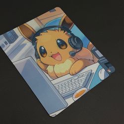 Custom eevee pokemon mousepad