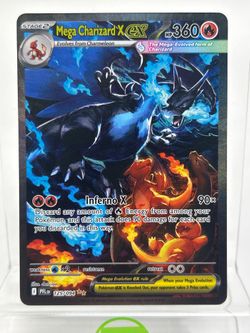 Pokémon TCG Phantasmal Flames Mega Charizard X Ex 125/094 Holo English