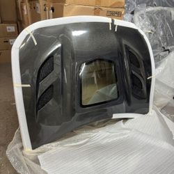 For FR-S Toyota 86 Subaru BRZ 2013-2020 Carbon hood Creations Dritech 86-R Hood - 1 P