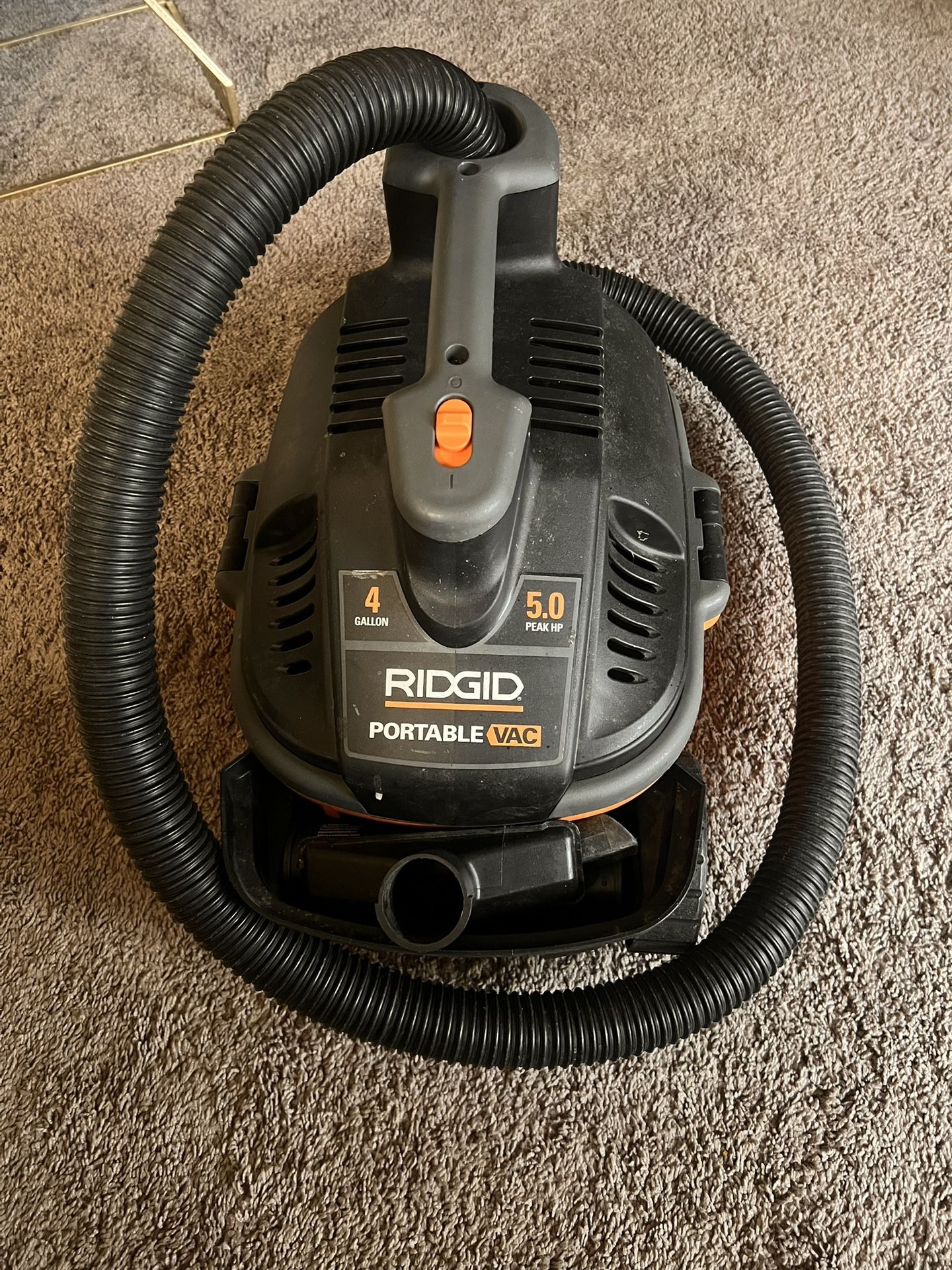 RIDGID Portable Vac 4 Gallon.