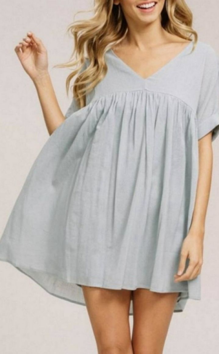 Listicle Springtime Babydoll Dress