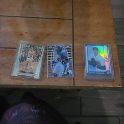 Basket Ball Card And Football Card And Baseball Card 