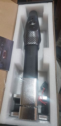 Steering Wheel Lock with Alarm,Heavy Duty Anti-Theft Car