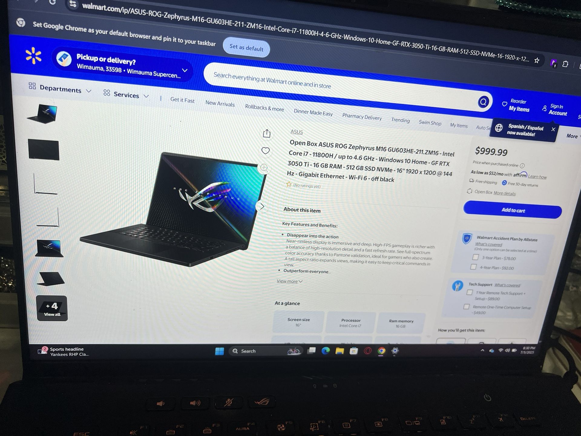 Gaming Laptop