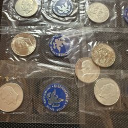 Eisenhower Silver Dollar 