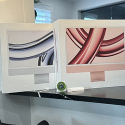 Apple 24” iMac All In One M3 Chip 8gb 256gb Latest Model 